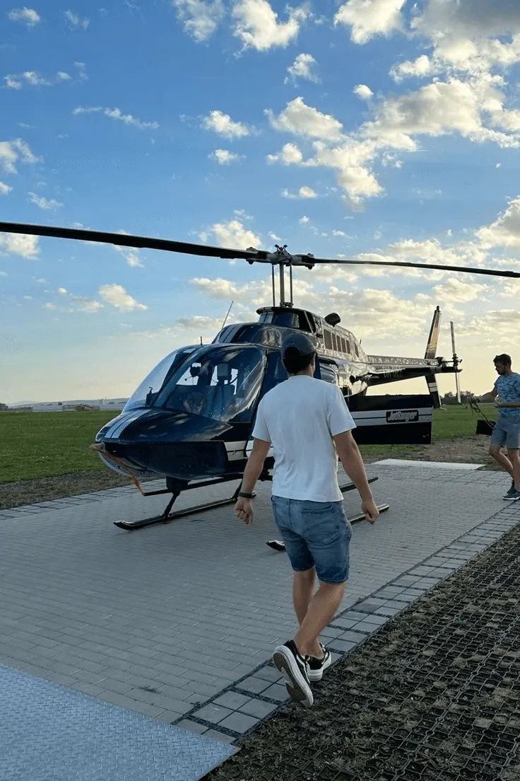Helicopter City Tours, ALMAR adventure service in Colombia.