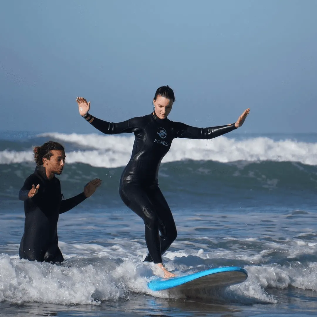 Private Surfing Lessons, ALMAR adventure service in Colombia.